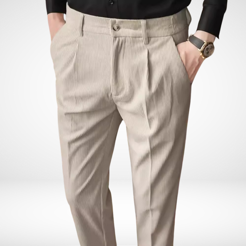 Calça Masculina de Cotelê